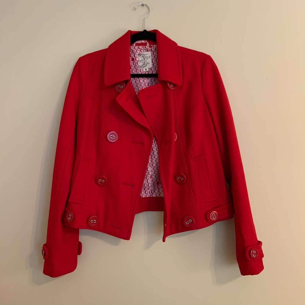 Tulle Red Jacket